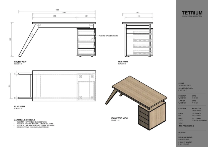 Bespoke Desk - General Assembly